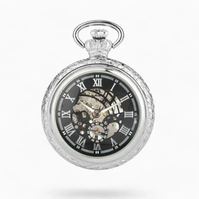 Montre à Gousset Couronne Argent