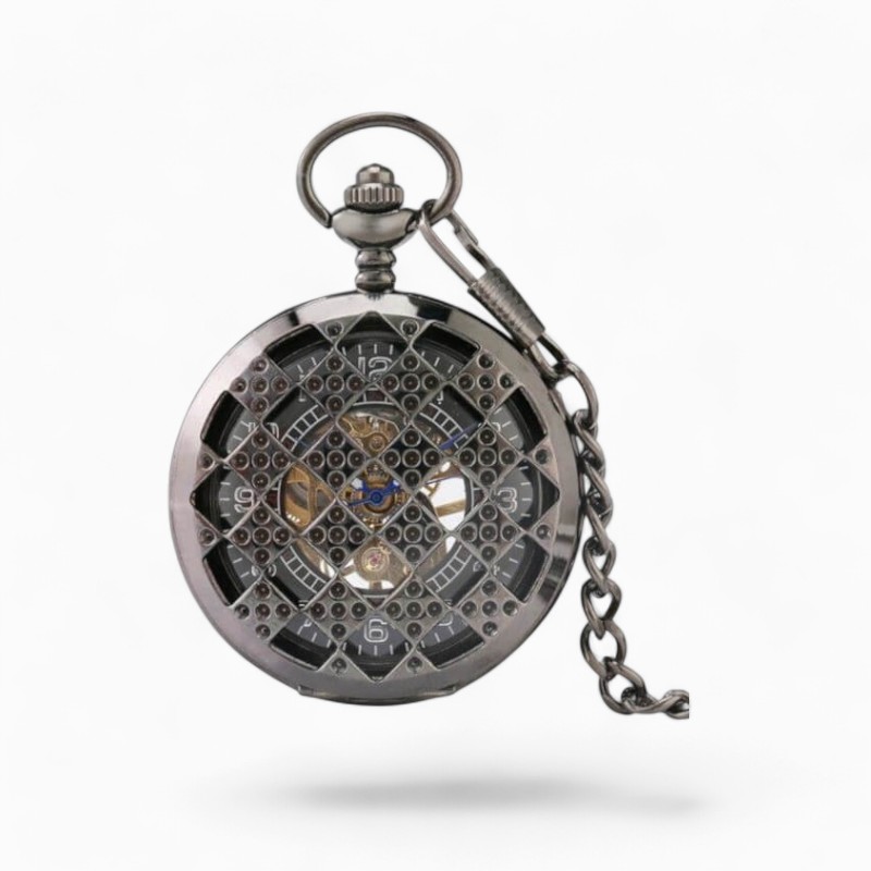 Montre à Gousset Damier
