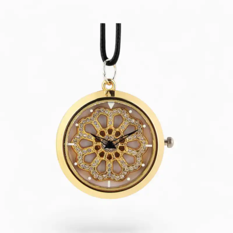 Montre à Gousset Femme Pendentif Or