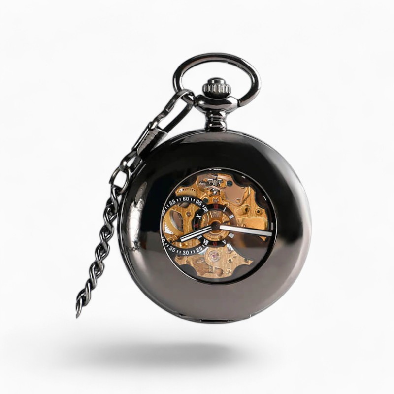 Montre à Gousset Légendaire Noir