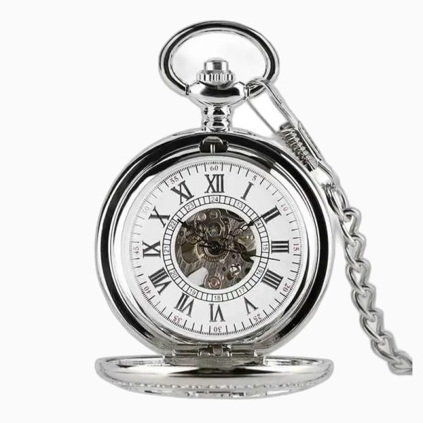 Montre à Gousset Luxe Diamant d'Argent – vue 6