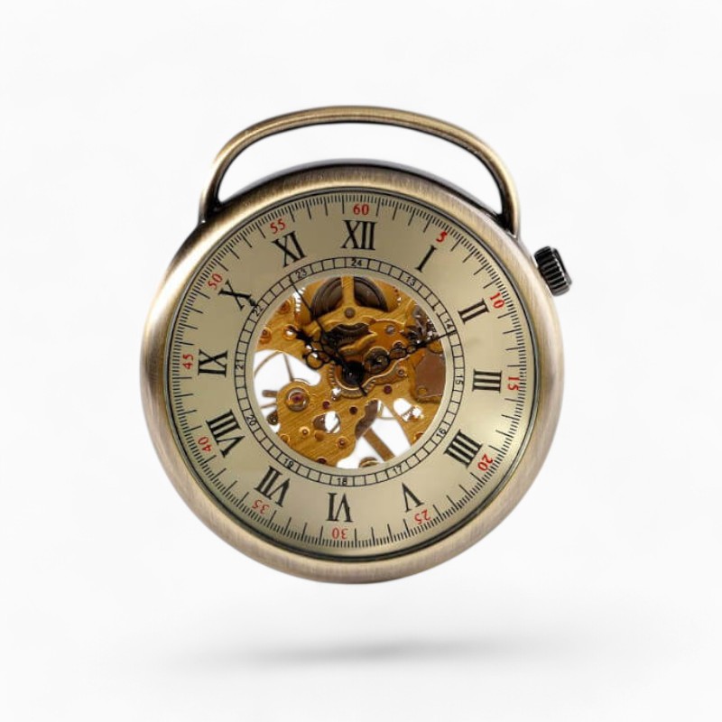 Montre à gousset mécanique Garde Temps