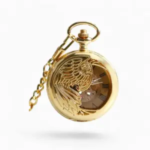 Montre à Gousset Mécanique Phénix en Or | La Montre à Gousset