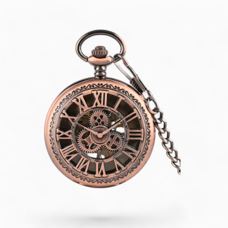 Montre à Gousset mécanique Roue Dentée | La Montre à Gousset