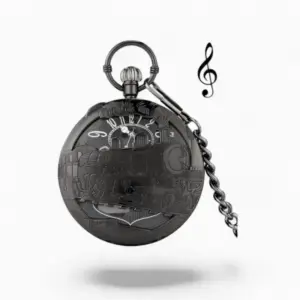 Montre à gousset musicale le château dans le ciel