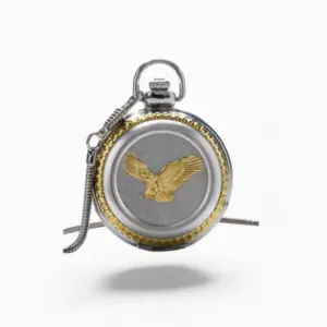 Montre à Gousset Vintage Aigle de Luxe | La Montre à Gousset