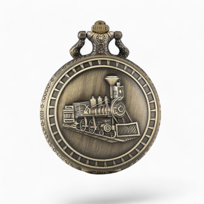 Montre à Gousset Vintage Locomotive | La Montre à Gousset
