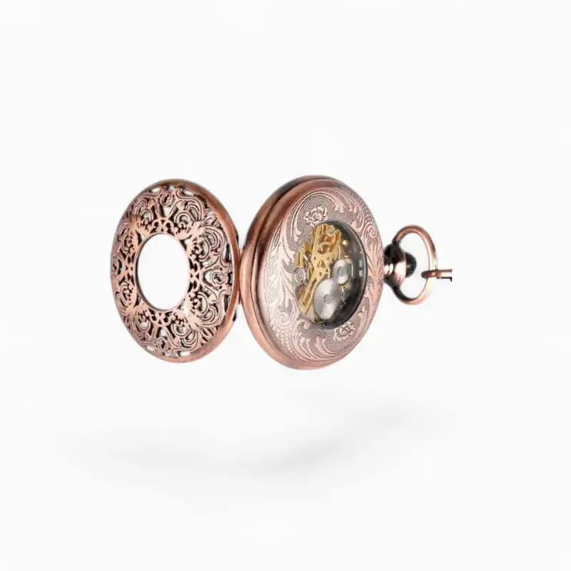 Montre de poche Motifs Floraux  | La Montre à Gousset