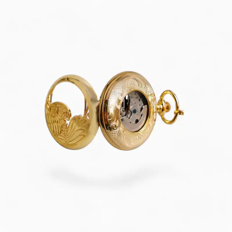 Montre de poche Mécanique Phénix en Or | La Montre à Gousset