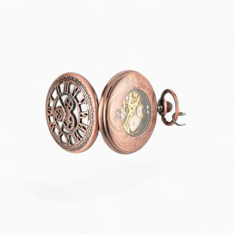 Montre de poche mécanique Roue Dentée | La Montre à Gousset