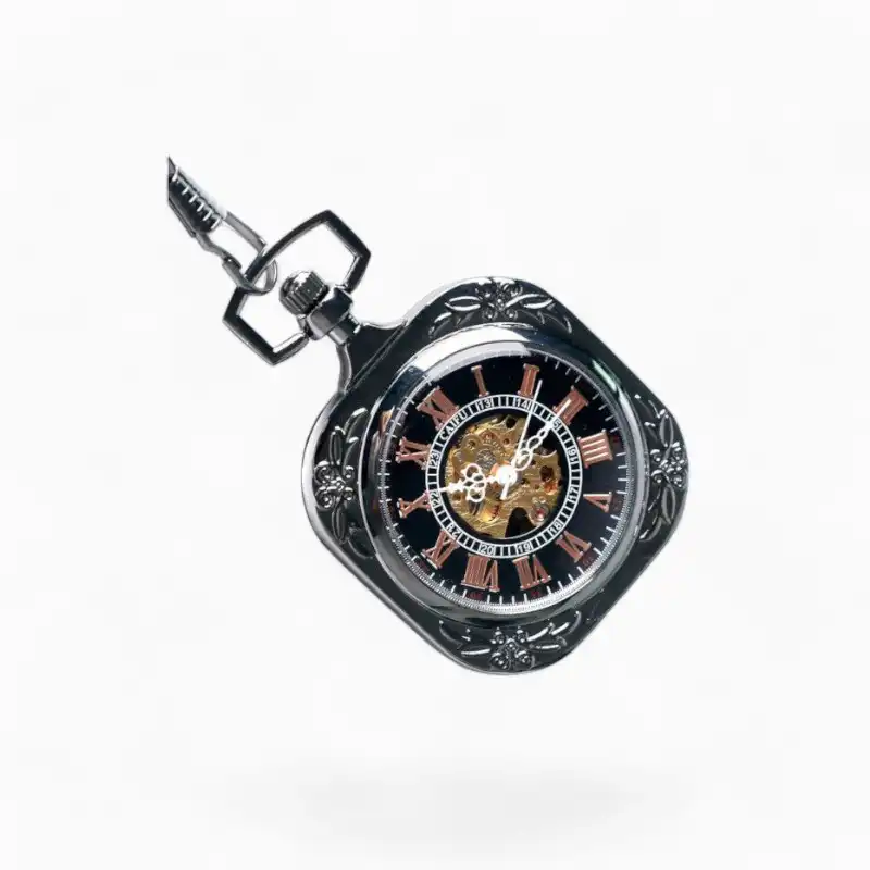 Montre de poche moderne Carrée