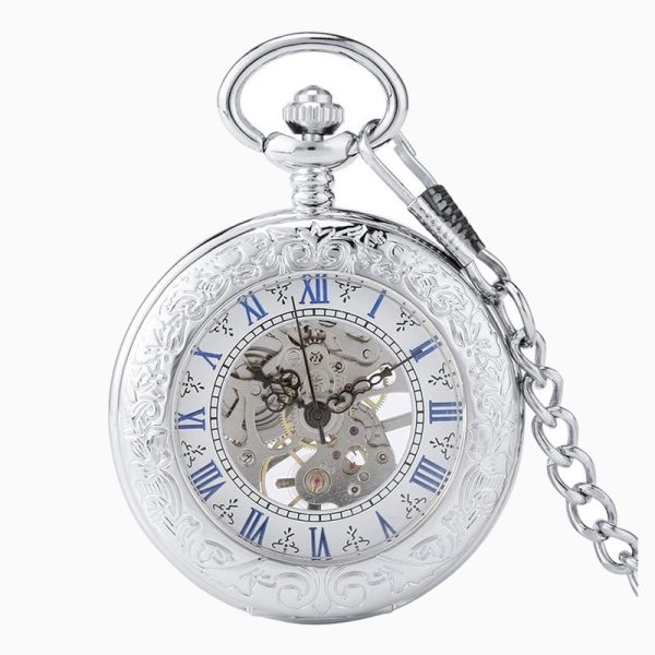 Montre à Gousset Argent Mécanique Vintage – vue 1