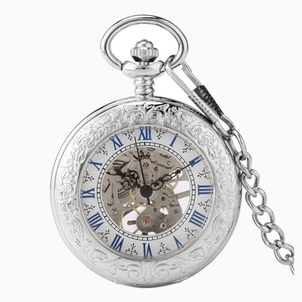 Montre à Gousset Argent Mécanique Vintage – vue 5
