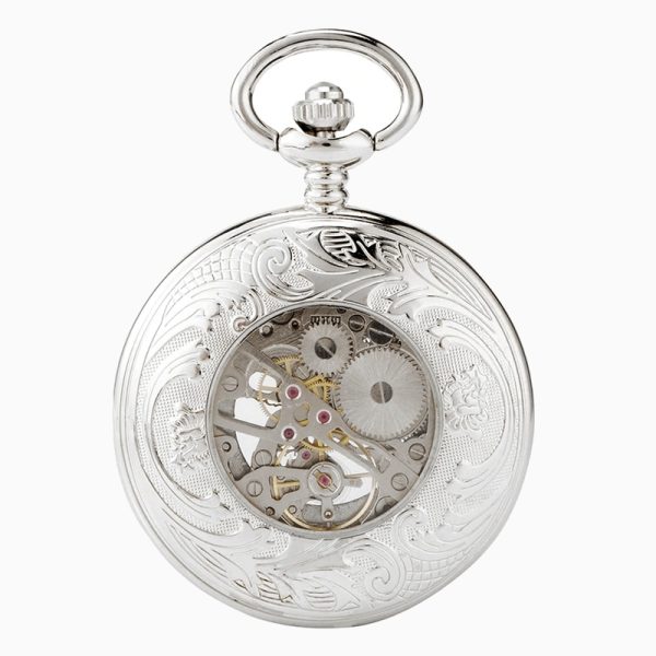Montre à Gousset Argent Mécanique Vintage – vue 6