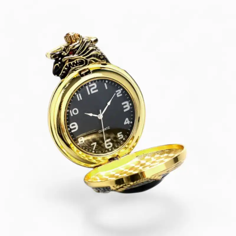 Montre gousset Homme Dragon Démoniaque