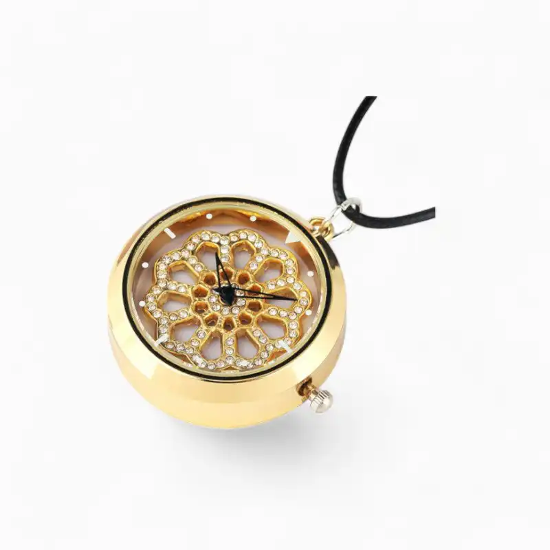 Montre Gousset Femme Pendentif Or