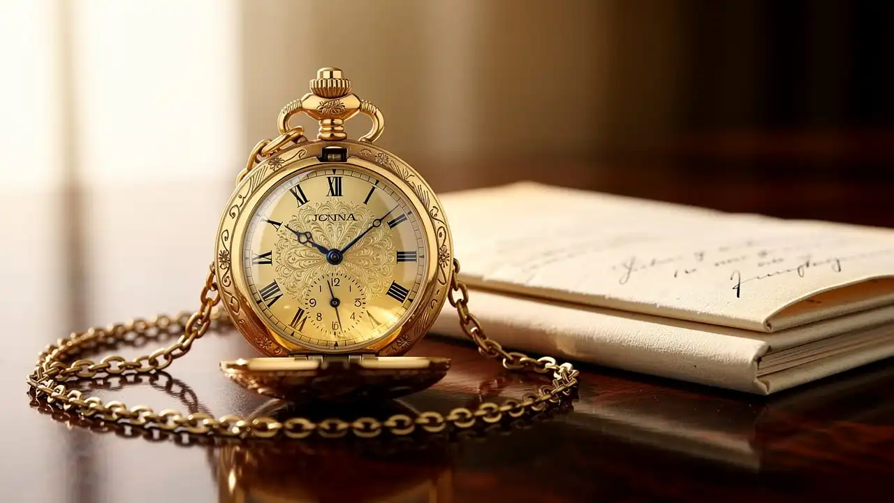 Montre à gousset ancienne symbole de patrimoine familial