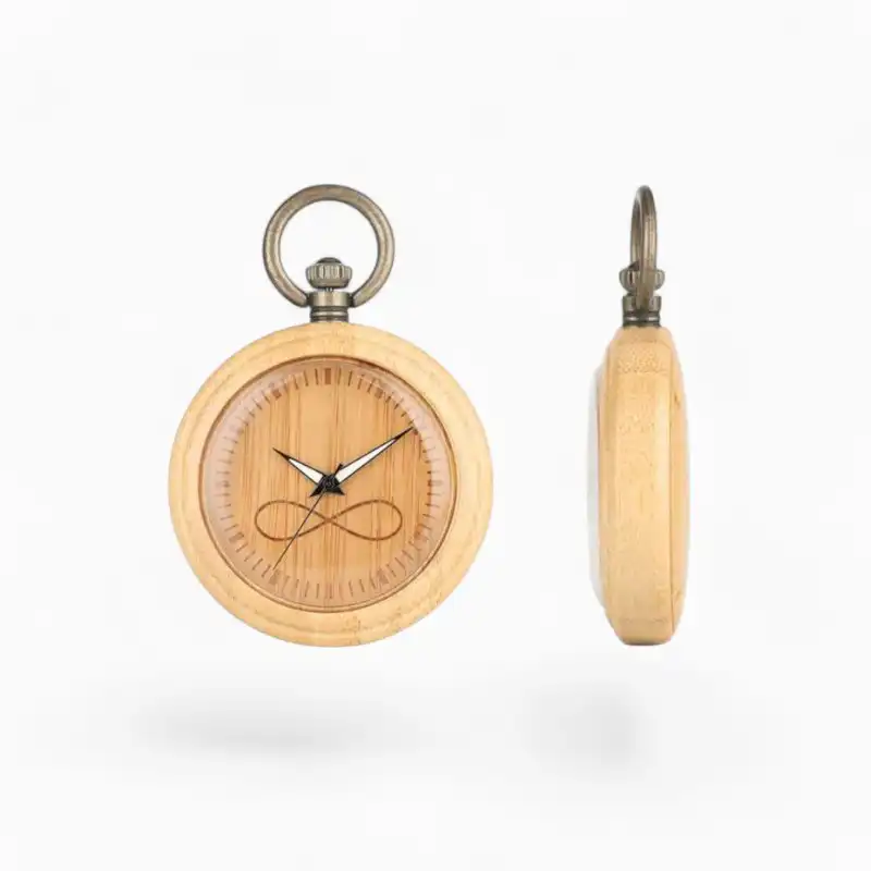 Montre Gousset Infini en Bois | La Montre à Gousset