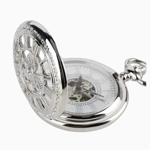 Montre à Gousset Luxe Diamant d'Argent – vue 4