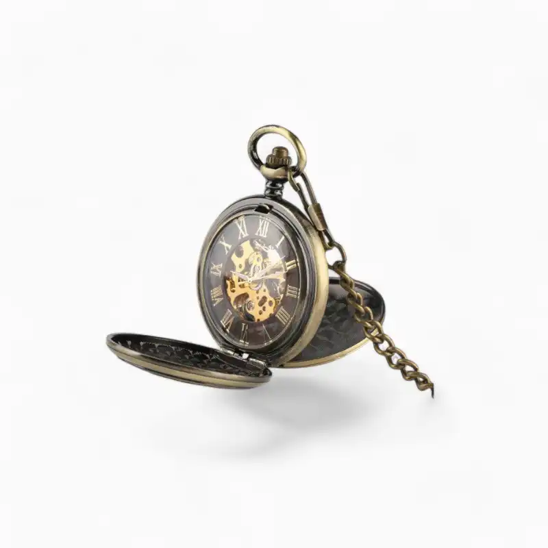 Montre Gousset Mécanique Cerf & Biche | La Montre à Gousset