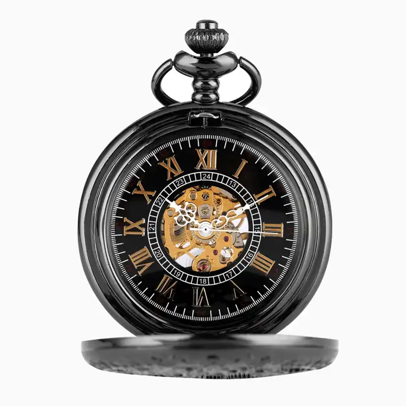 Montre à Gousset Steampunk Cœur Ouvert – vue 2