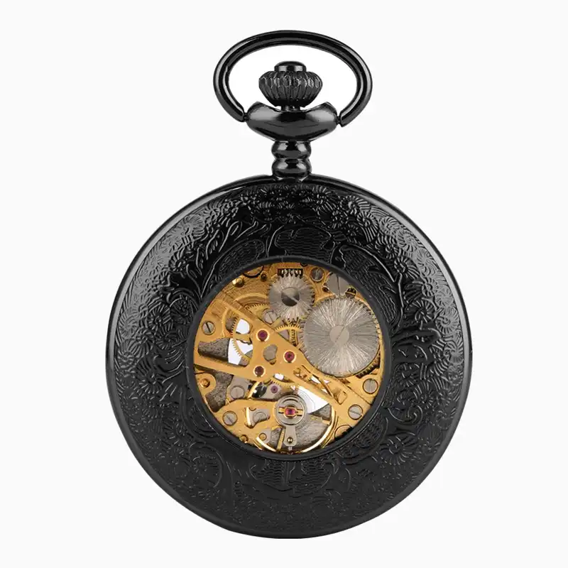 Montre à Gousset Steampunk Cœur Ouvert – vue 3