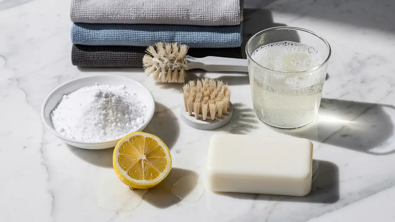 Produits naturels pour nettoyer les différents matériaux de boîtier