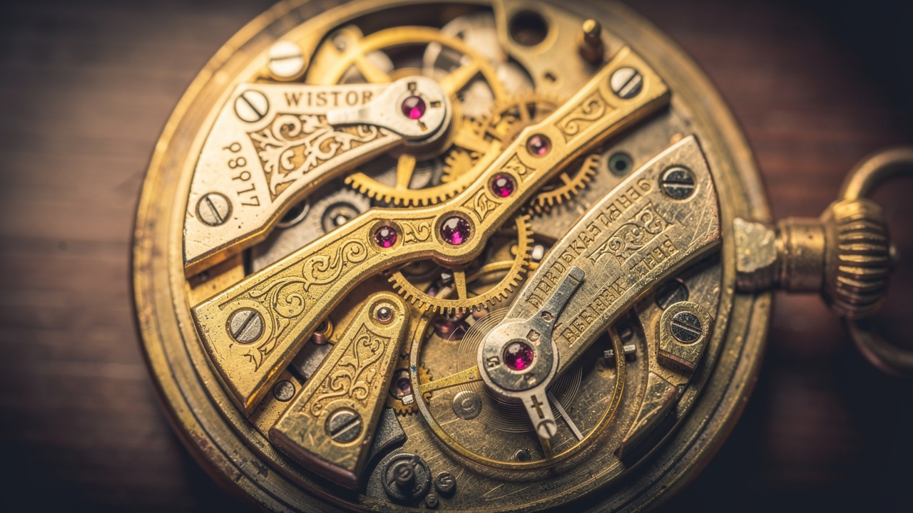 Mouvement mécanique de haute qualité avec rubis visibles